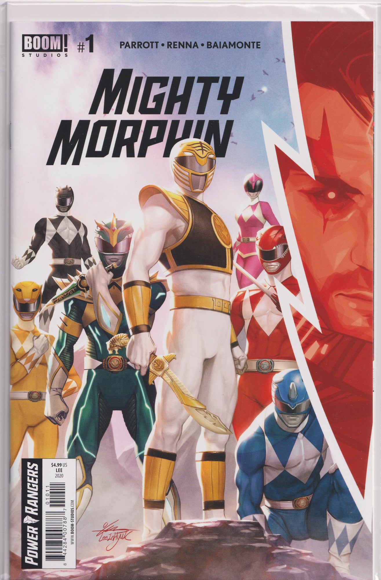 MIGHTY MORPHIN #1 (INHYUK LEE VARIANT) ~ MMPR Boom! Studios