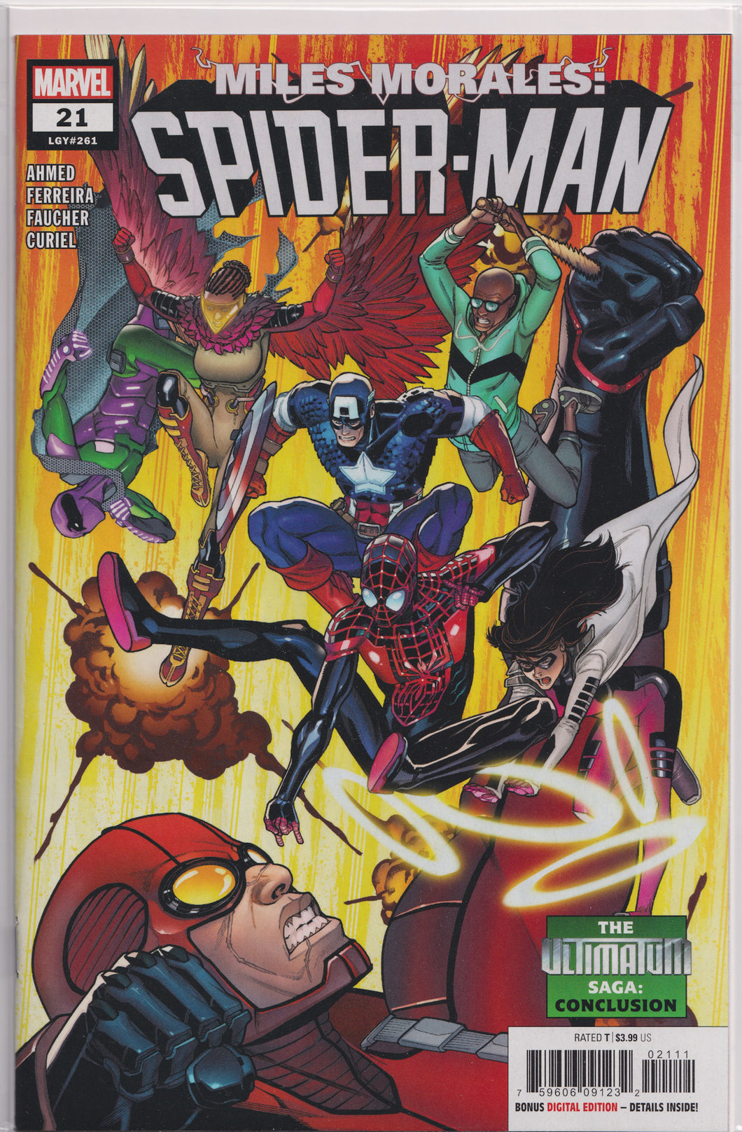 MILES MORALES: SPIDER-MAN #21 (Main Variant)(2020) Comic ~ Marvel Comics