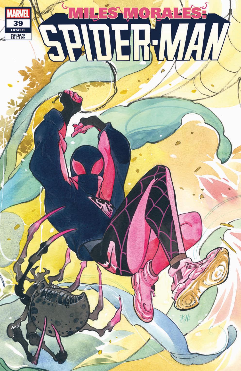 MILES MORALES: SPIDER-MAN #39 (PEACH MOMOKO EXCLUSIVE VARIANT)(2022) COMIC BOOK