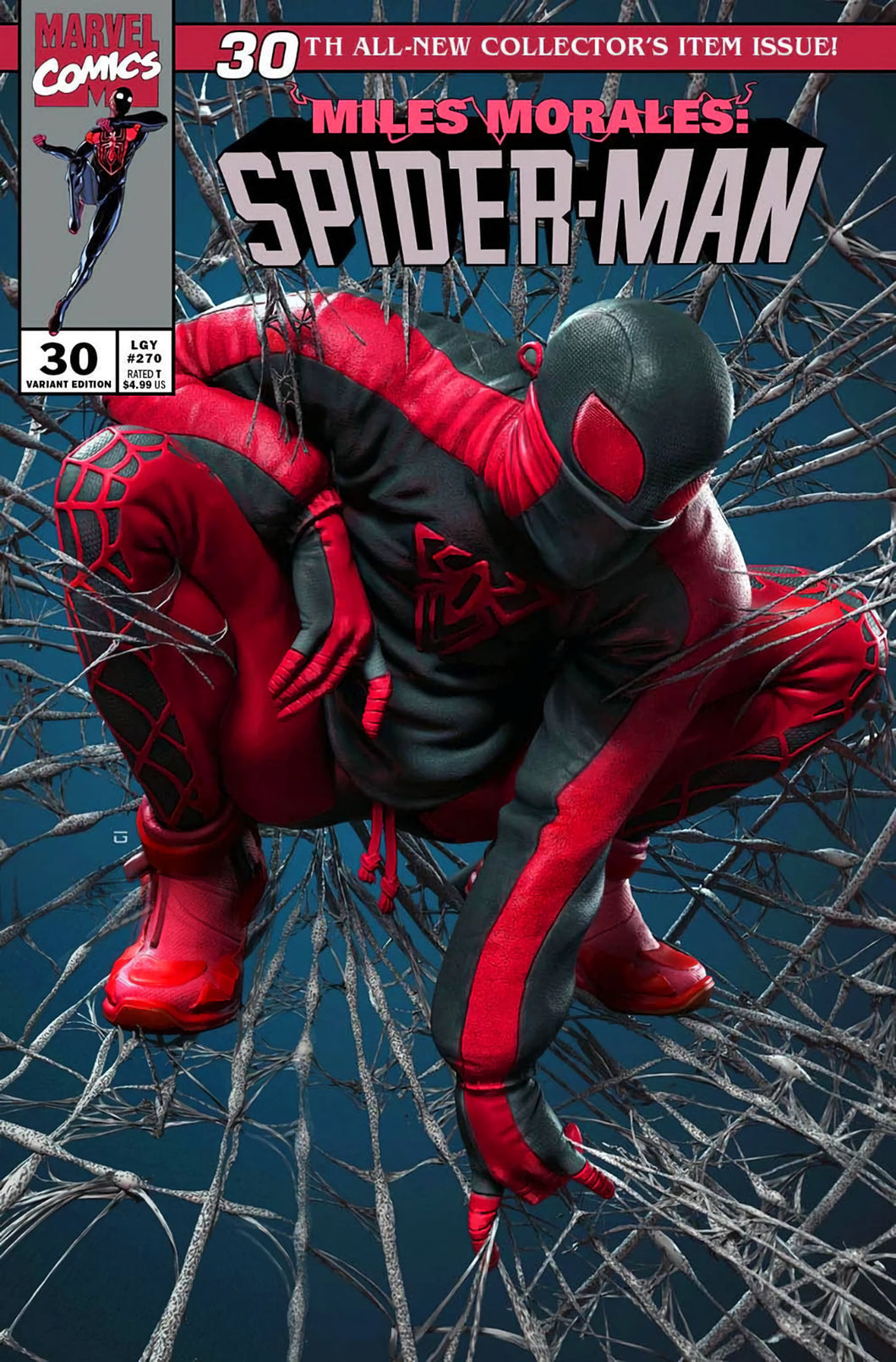 MILES MORALES: SPIDER-MAN #30 (RAFAEL GRASSETTI EXCLUSIVE VARIANT) COMIC BOOK ~ Marvel