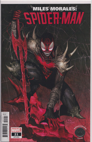 MILES MORALES: SPIDER-MAN #21 (Knullified Variant)(2020) Comic ~ Marvel Comics