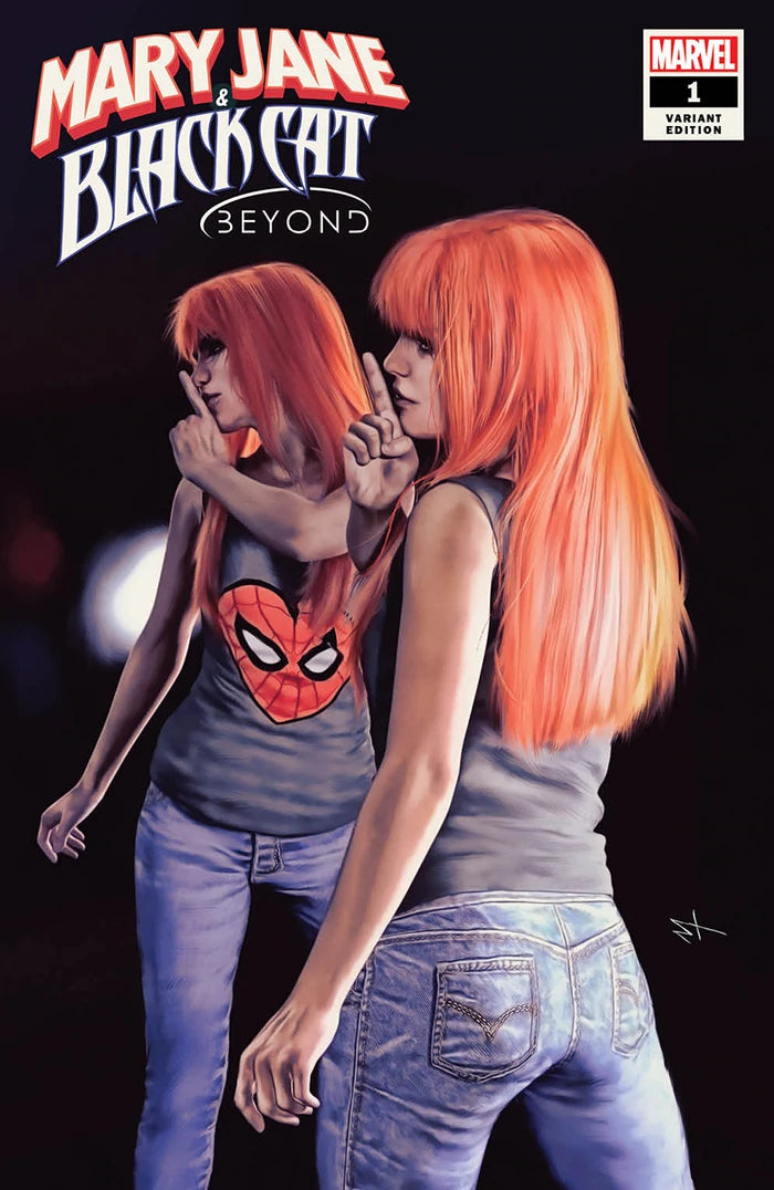 MARY JANE & BLACK CAT: BEYOND #1 (MARCO TURINI EXCLUSIVE VARIANT)(2022) COMIC BOOK