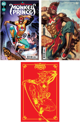 MONKEY PRINCE #1 (VARIANT A,B,C SET) COMIC BOOKS ~ DC Comics