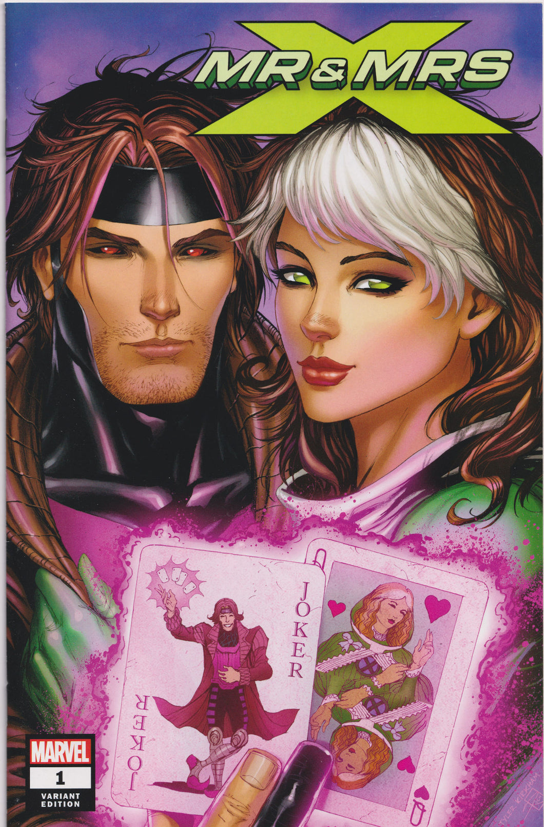 MR. & MRS. X (TYLER KIRKHAM EXCLUSIVE VARIANT) COMIC BOOK ~ Marvel Comics