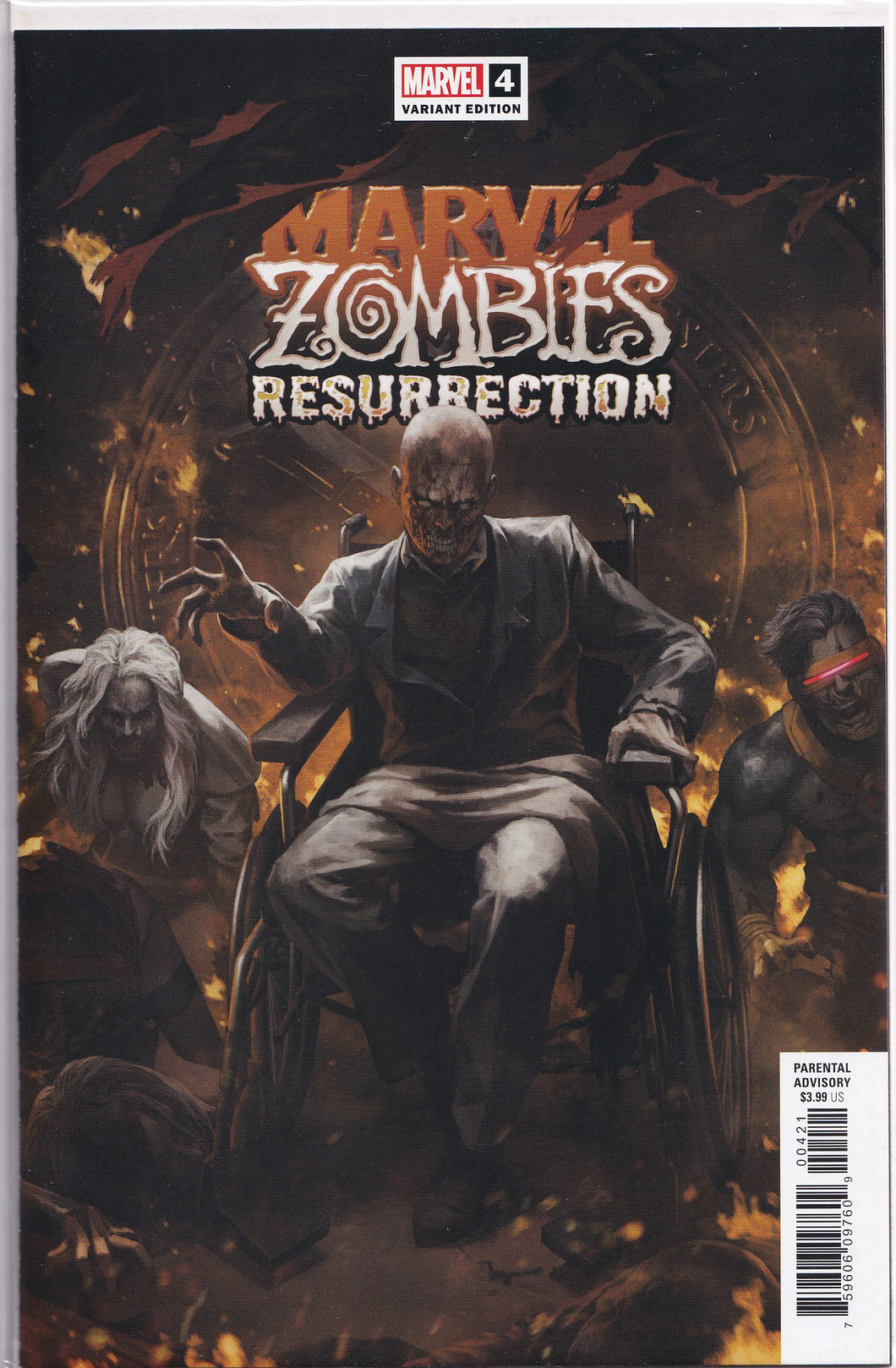 MARVEL ZOMBIES: RESURRECTION #4 (Skan Variant) ~ Marvel Comics