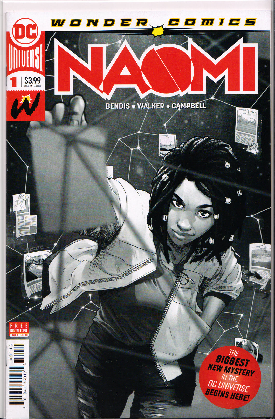 NAOMI #1 (FINAL PRINTING VARIANT) COMIC BOOK ~ DC Comics