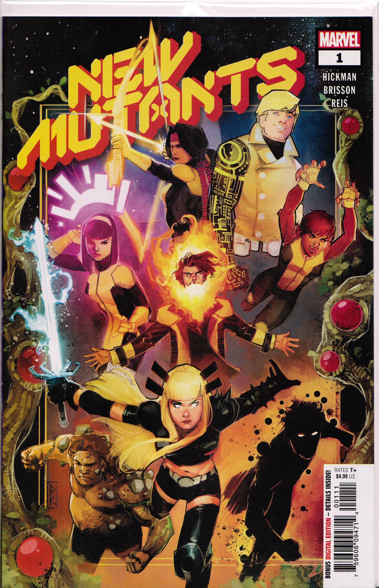 NEW MUTANTS #1 (1ST PRINT)(2019) COMIC BOOK ~ Marvel Comics