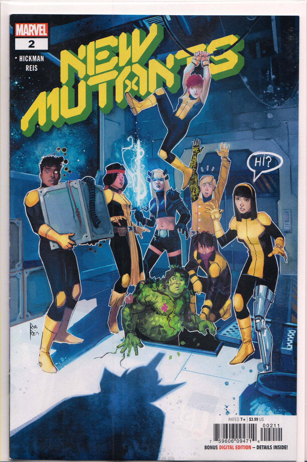 NEW MUTANTS #2 (1ST PRINT) COMIC BOOK ~ Marvel Comics