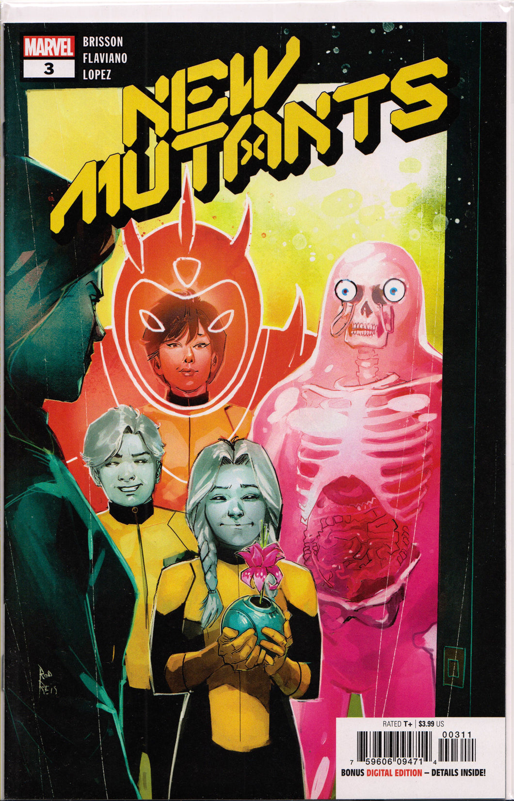 NEW MUTANTS #3 (1ST PRINT) COMIC BOOK ~ Marvel Comics