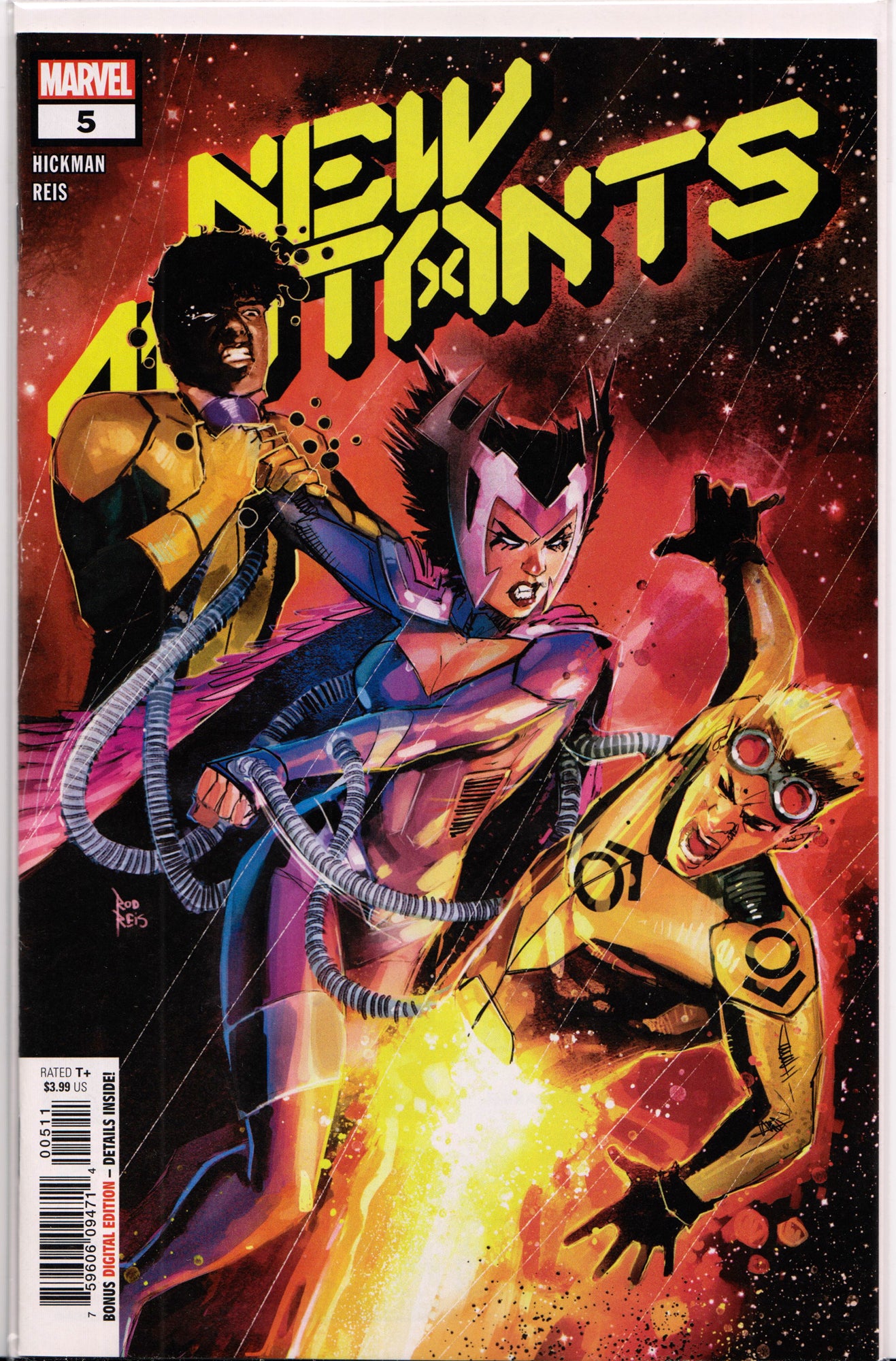 NEW MUTANTS #5 (1ST PRINT) COMIC BOOK ~ Marvel Comics