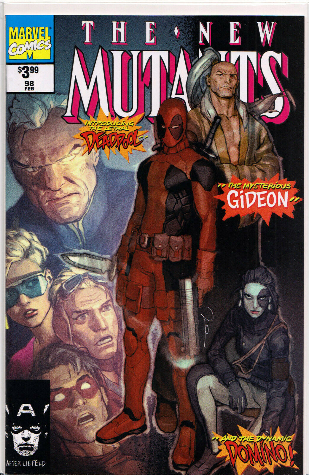 NEW MUTANTS #98 (2019 FACSIMILE PAREL EXCLUSIVE VARIANT) COMIC BOOK ~ Marvel