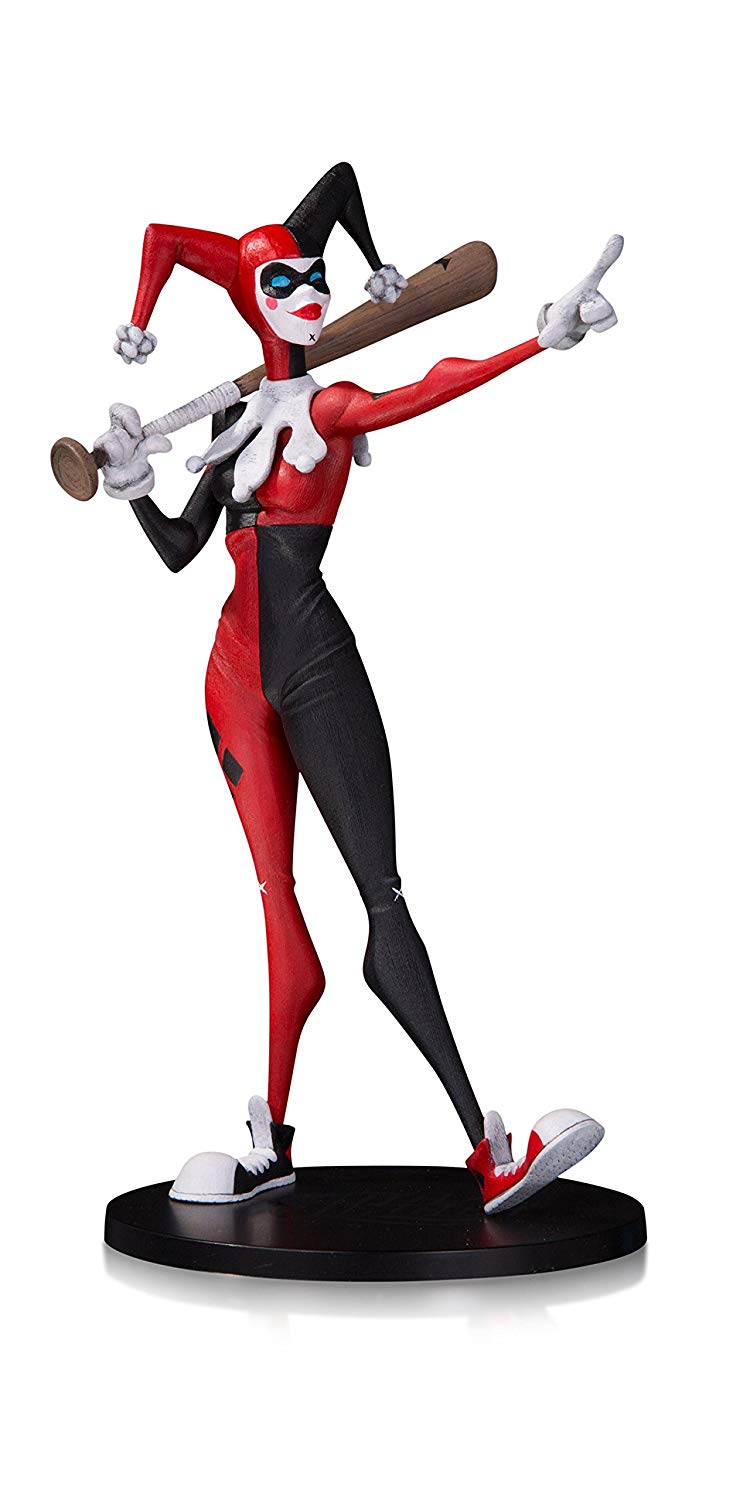 DC Comics Artist Alley ~ HARLEY QUINN STATUE by HAINANU NOOLIGAN SAULQUE ~ DC