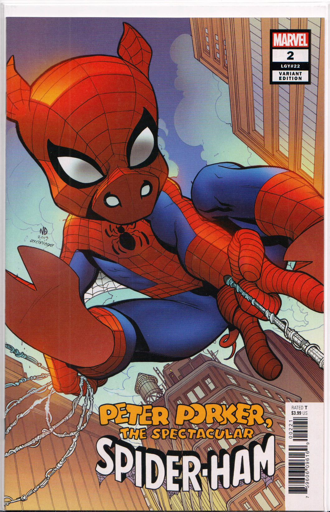 PETER PORKER: THE SPECTACULAR SPIDER-HAM #2 COMIC BOOK ~ Marvel Comics