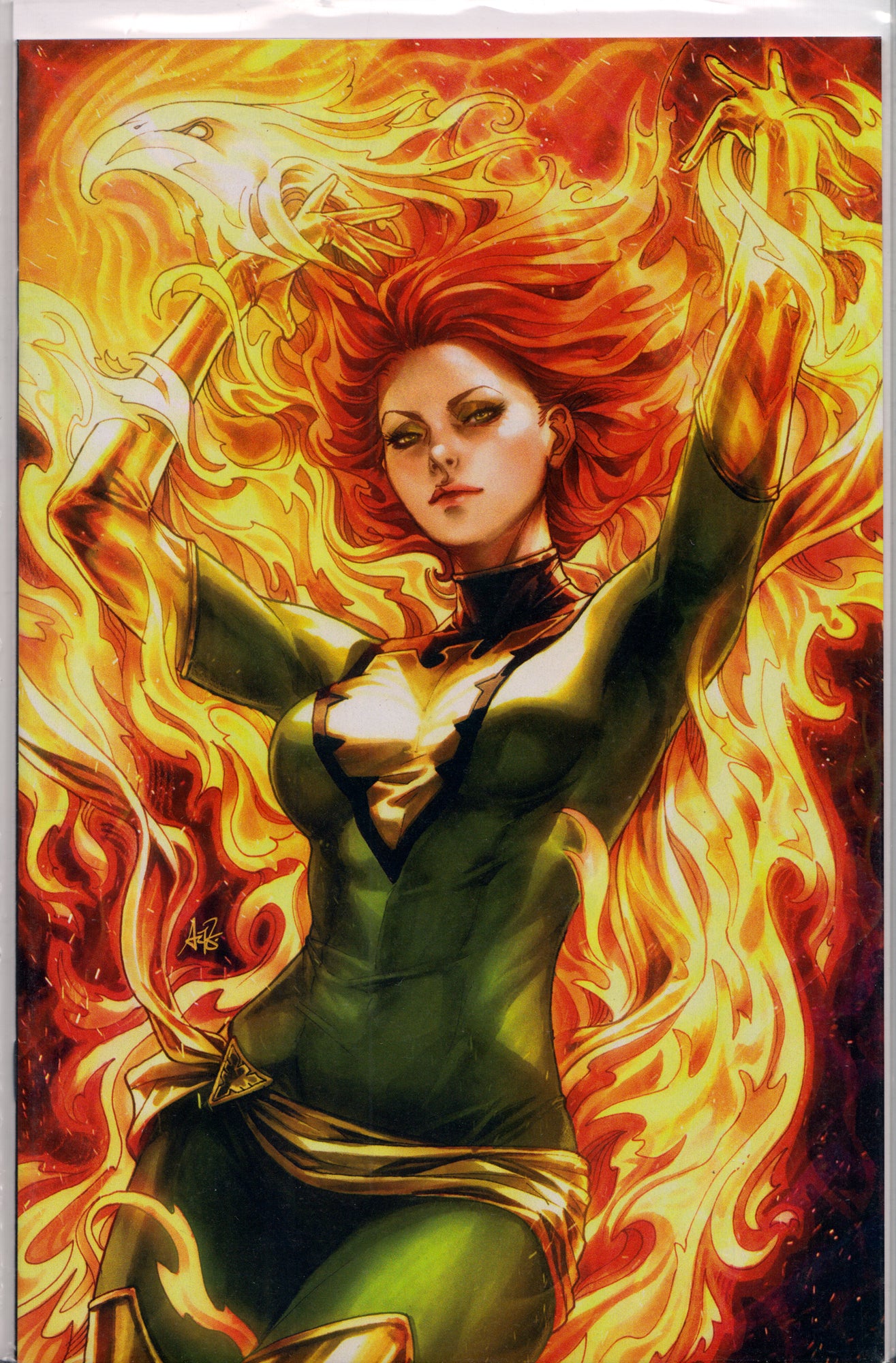 PHOENIX: RESURRECTION #1 (STANLEY "ARTGERM" LAU 1:100 VARIANT COVER) ~ Marvel Comics