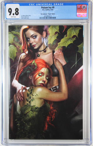 POISON IVY #9 (CARLA COHEN EXCLUSIVE VIRGIN VARIANT)(2023) COMIC BOOK ~ CGC Graded 9.8 NM/M