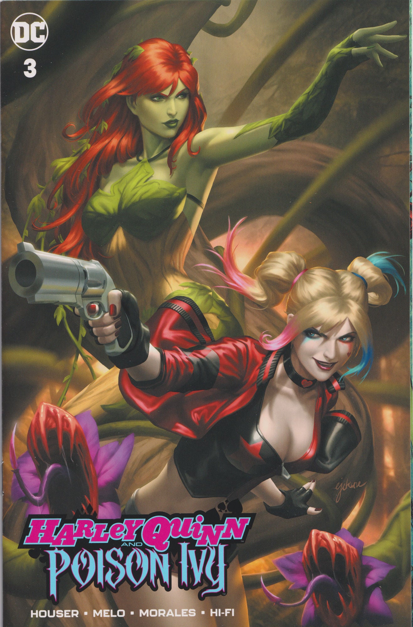 HARLEY QUINN & POISON IVY #3 (Ejikure Exclusive Variant) Comic ~ DC Comics