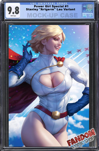 POWER GIRL SPECIAL #1 (STANLEY ARTGERM LAU VARIANT) COMIC ~ CGC Graded 9.8