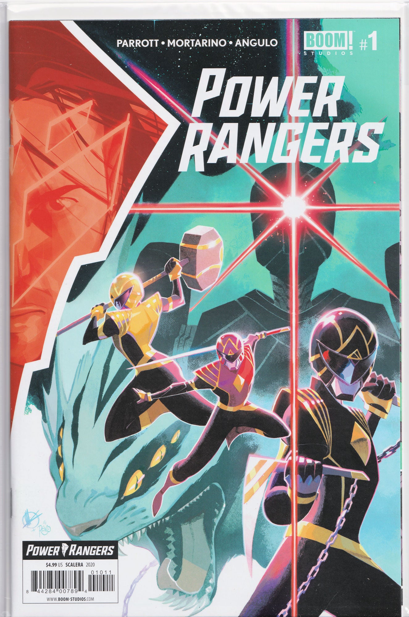 POWER RANGERS #1 (MATTEO SCALERA VARIANT) COMIC BOOK ~ MMPR Boom! Studios