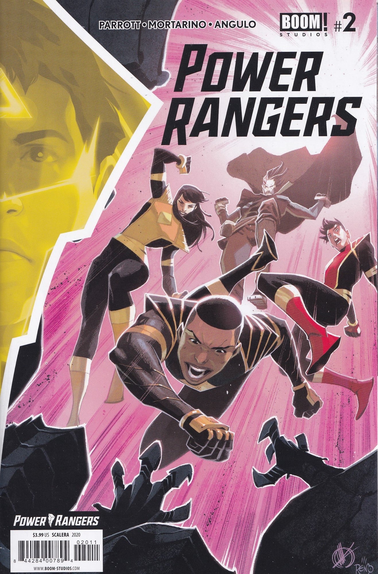 POWER RANGERS #2 (MATTEO SCALERA VARIANT) COMIC BOOK ~ MMPR Boom! Studios