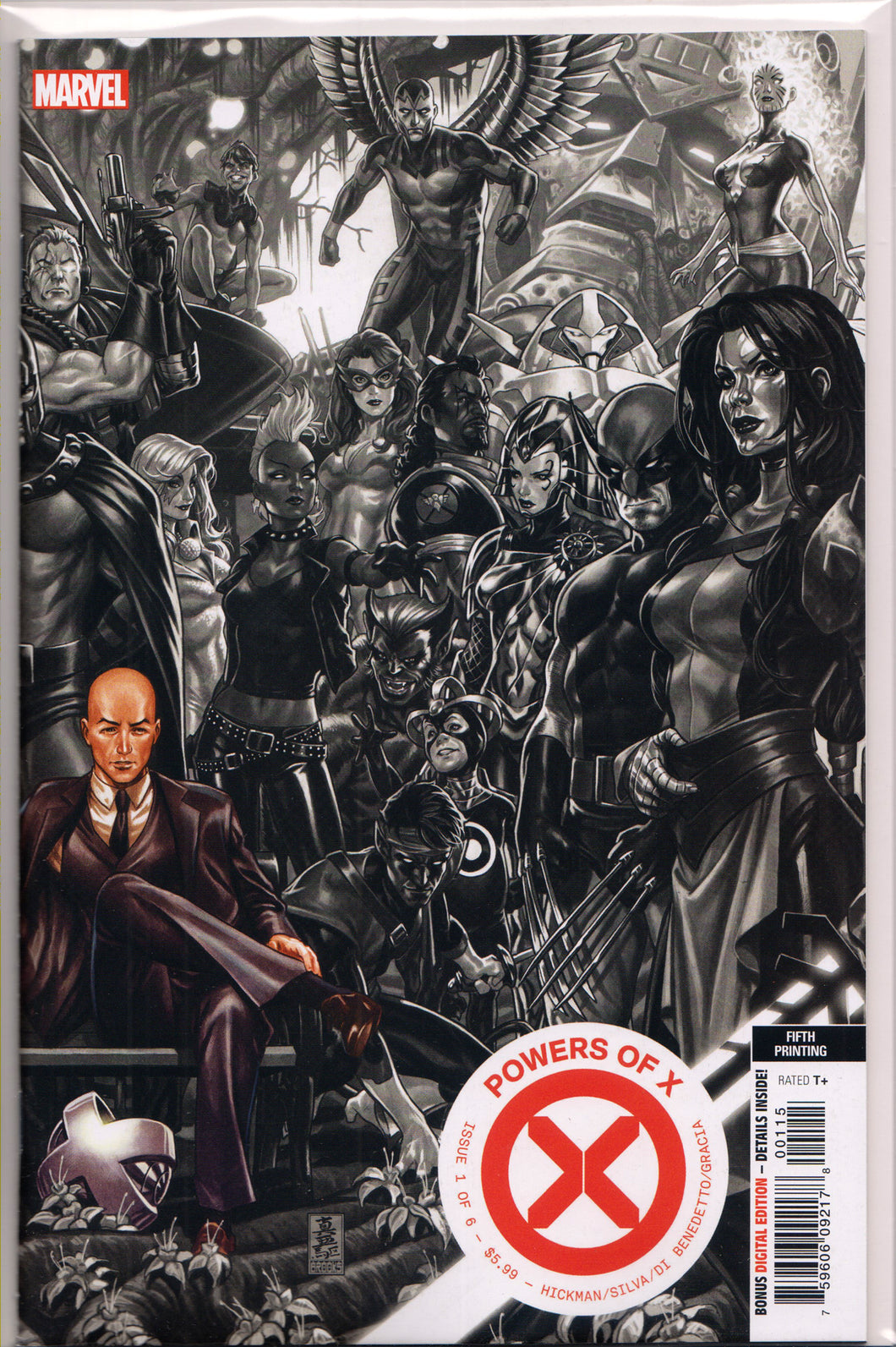POWERS OF X #1 (5TH PRINT MARK BROOKS COVER) ~ Marvel Comics