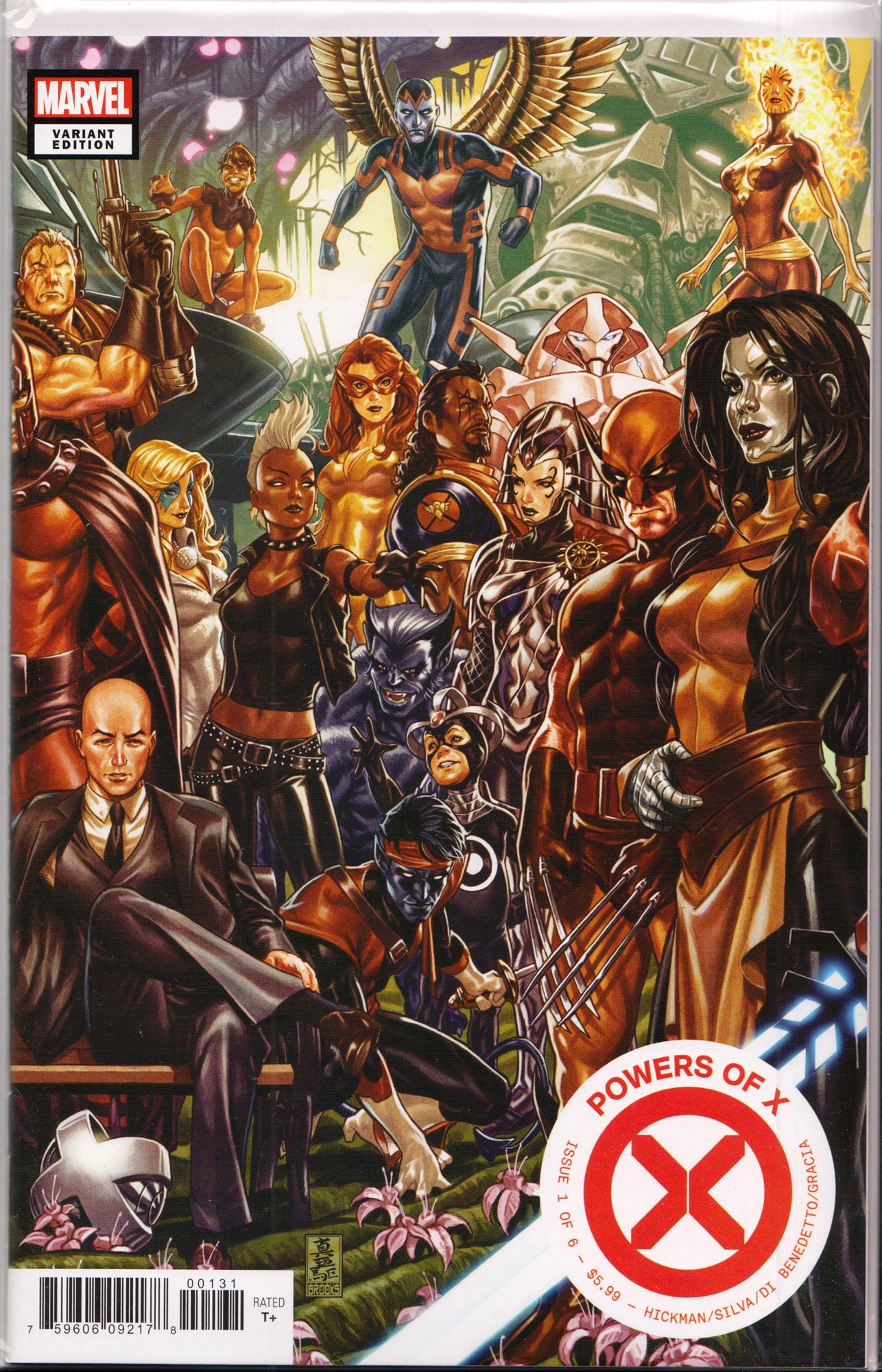 POWERS OF X #1 (MARK BROOKS VARIANT) ~ Marvel Comics