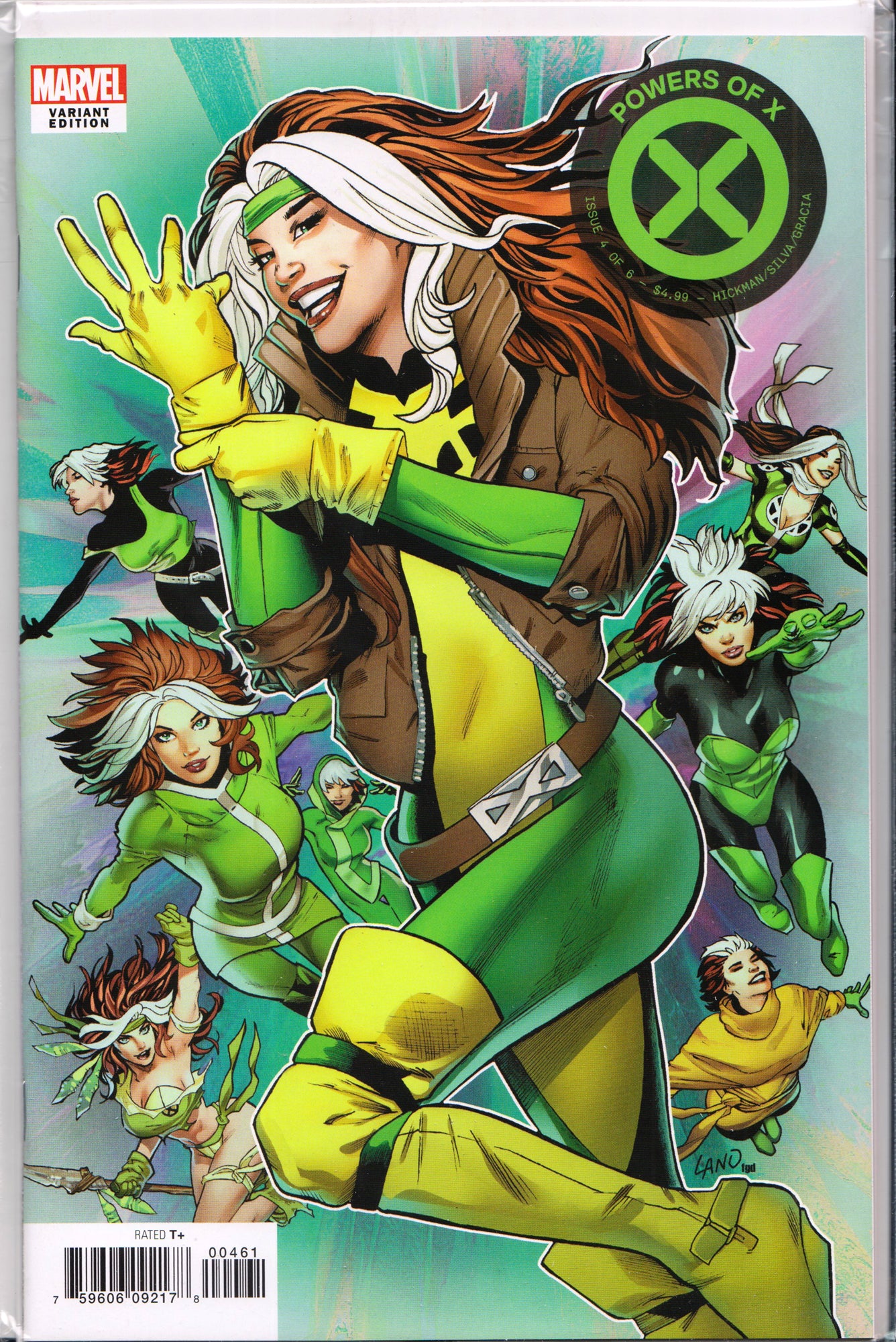 POWERS OF X #4 (ROGUE "DECADES" VARIANT) ~ Marvel Comics