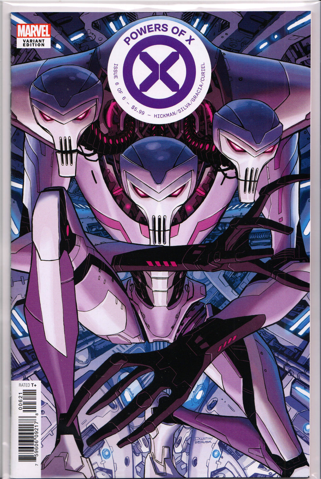 POWERS OF X #6 (WEAVER VARIANT) COMIC BOOK ~ Marvel Comics