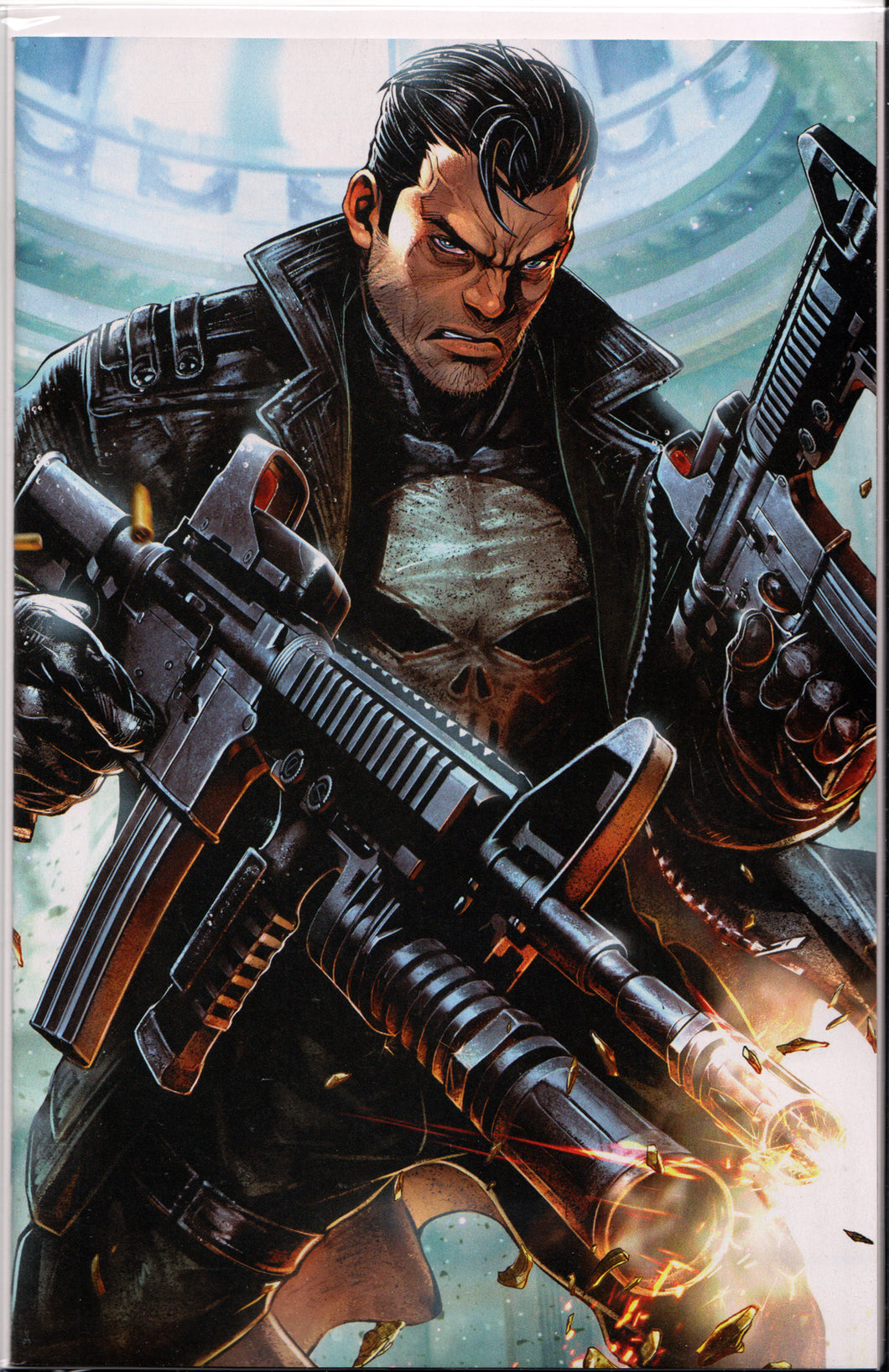 THE PUNISHER #11 (MAXX LIM BATTLE LINES VARIANT) COMIC BOOK ~ Marvel Comics