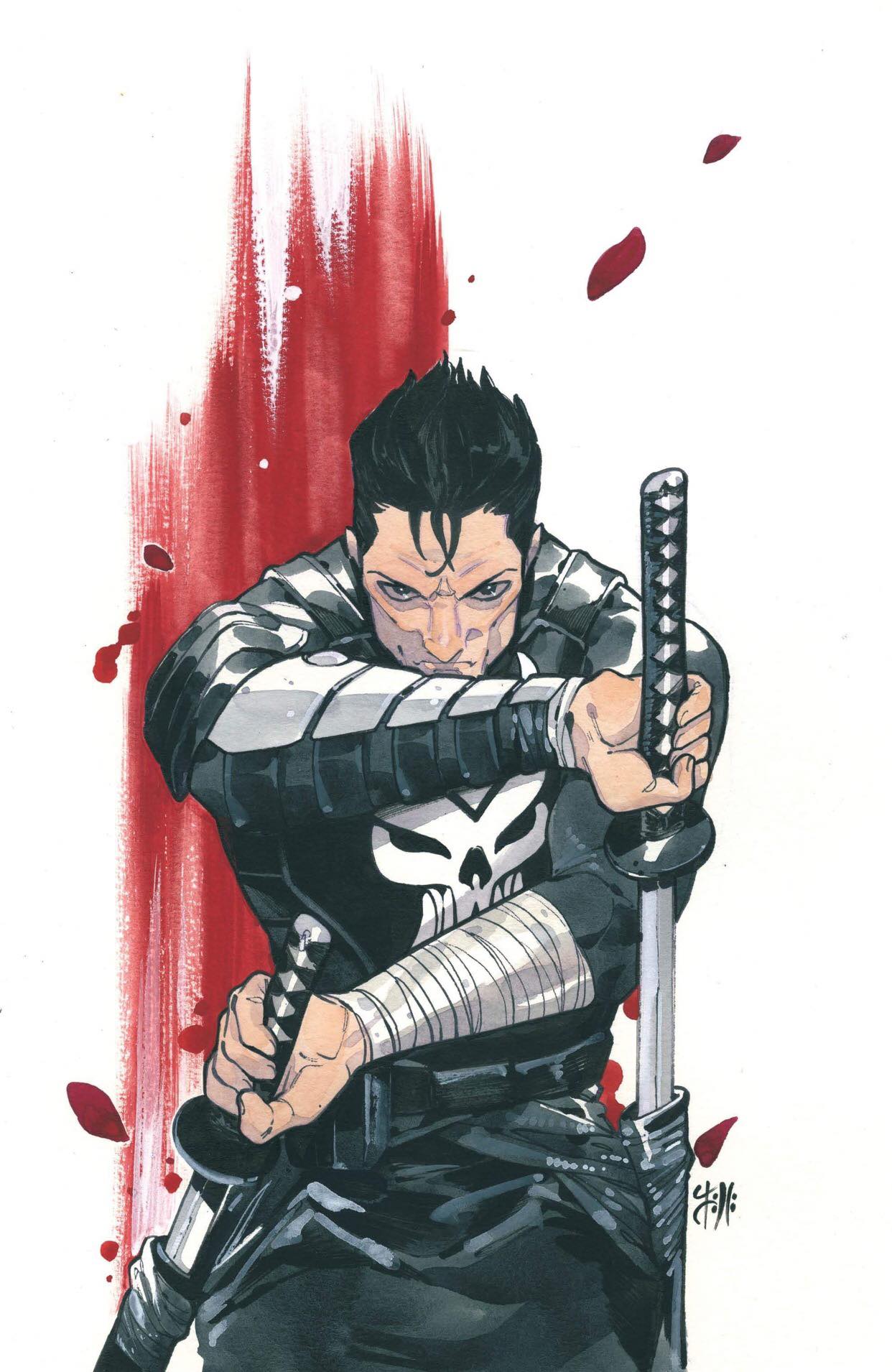 PUNISHER #1 (PEACH MOMOKO EXCLUSIVE VIRGIN VARIANT) COMIC BOOK ~ Marvel