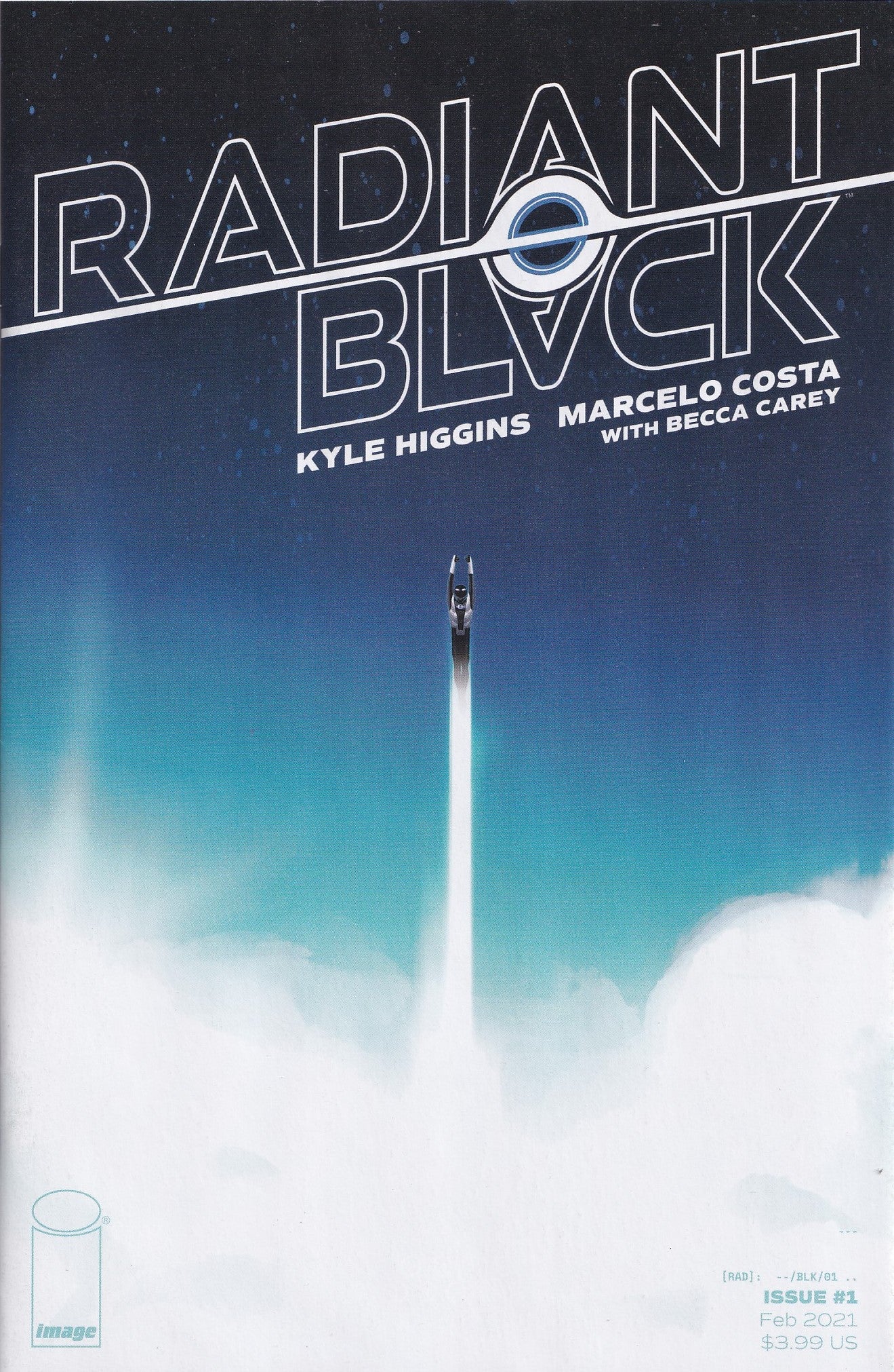 RADIANT BLACK #1 (COSTA VARIANT)(1ST PRINT)(2021) COMIC BOOK ~ Image