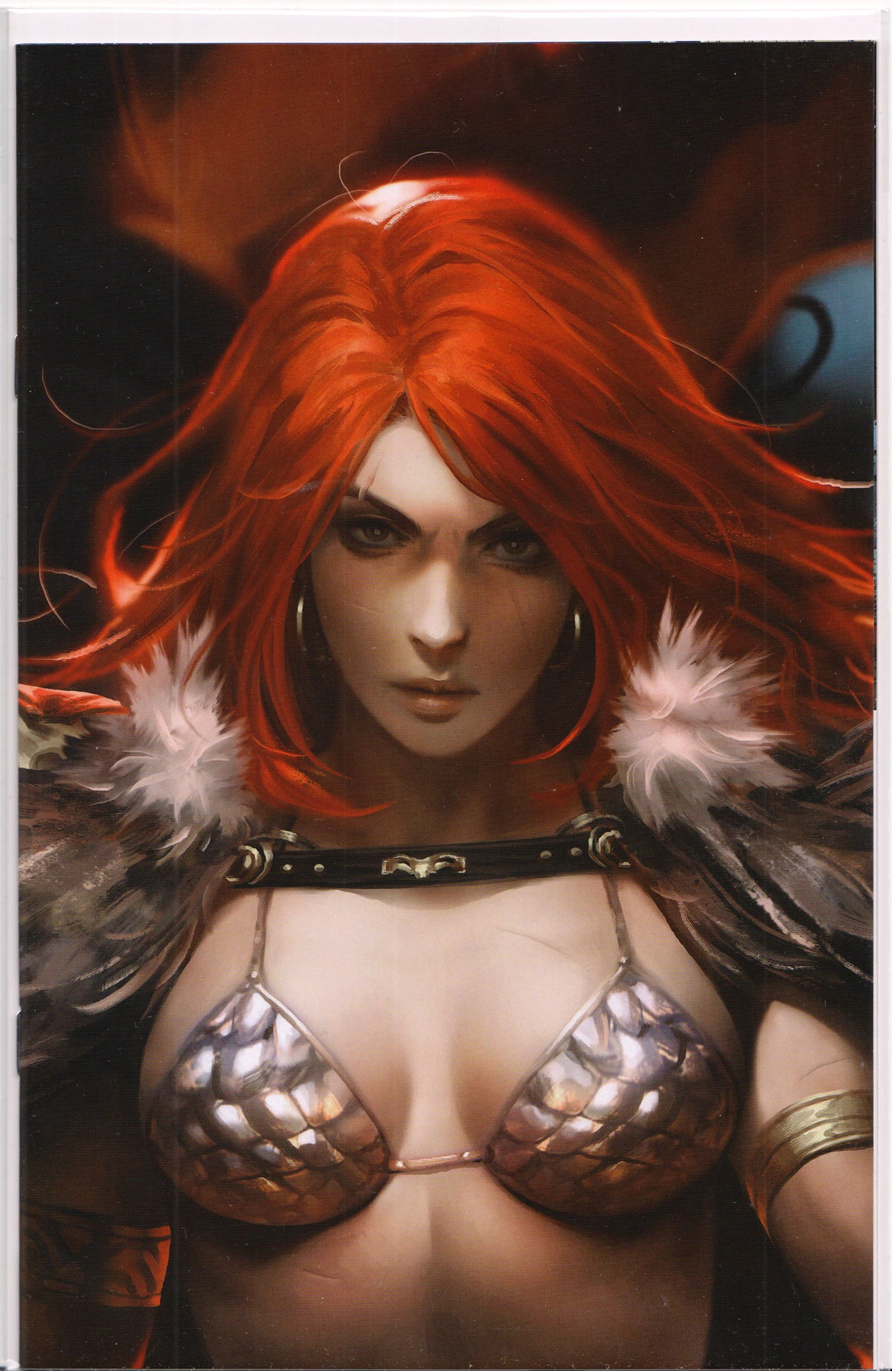 RED SONJA: AGE OF CHAOS #1 (DERRICK CHEW SNEAK PEEK VIRGIN VARIANT) COMIC BOOK ~ Dynamite