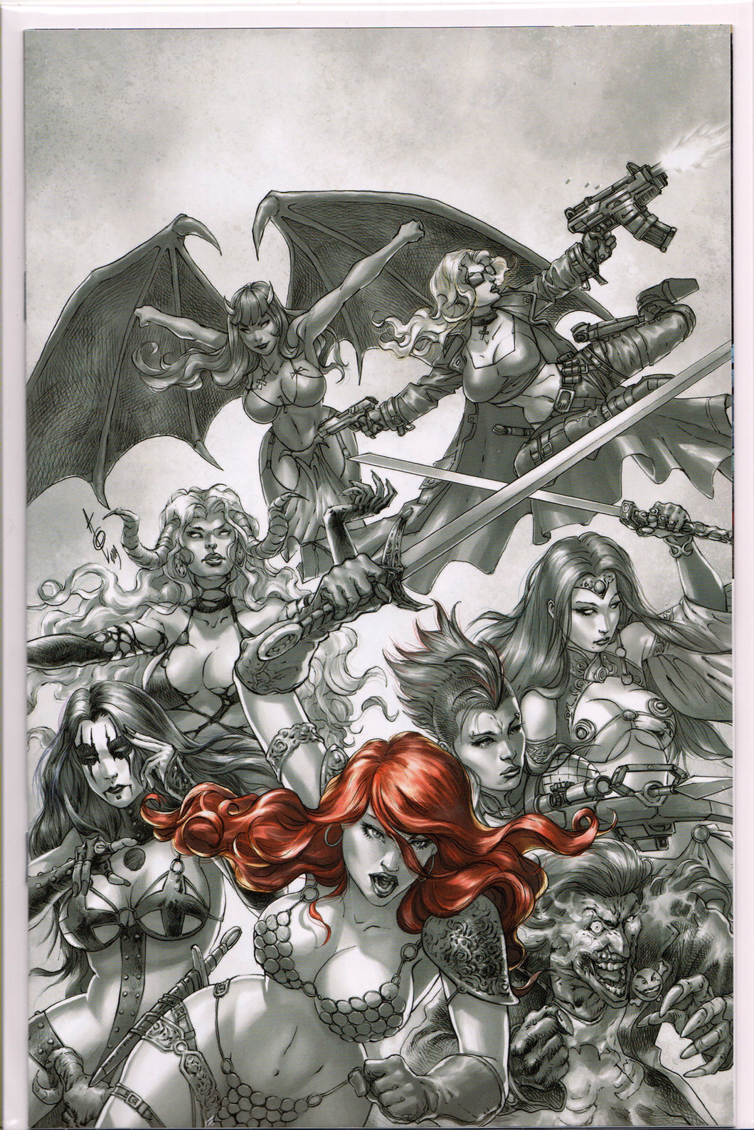 RED SONJA: AGE OF CHAOS #1 (QUAH COLOR SPOT VIRGIN VARIANT) COMIC BOOK ~ Dynamite