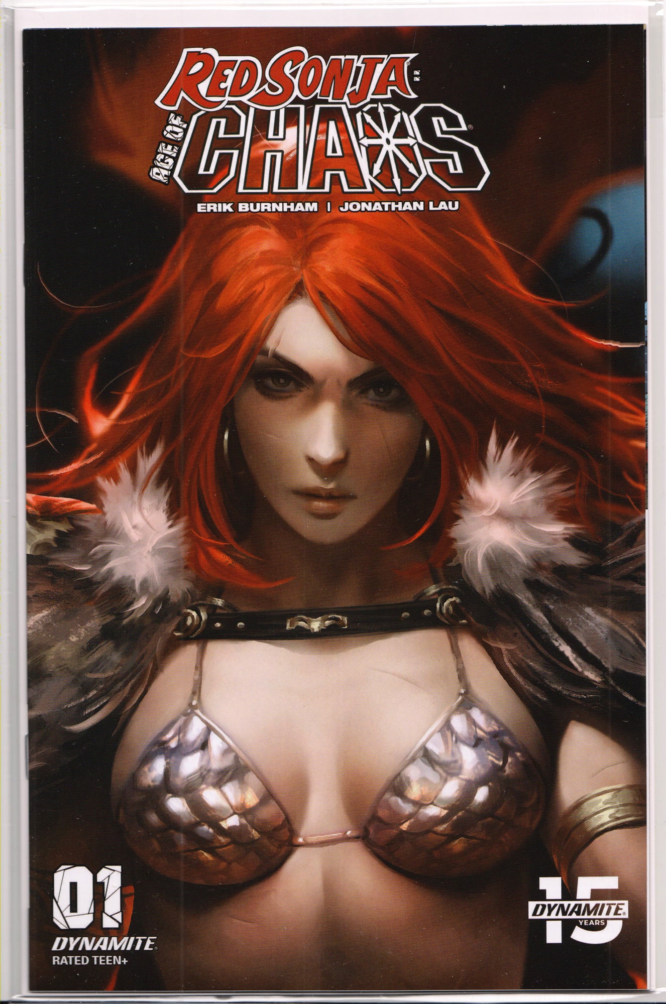 RED SONJA: AGE OF CHAOS #1 (DERRICK CHEW SNEAK PEEK VARIANT) COMIC BOOK ~ Dynamite