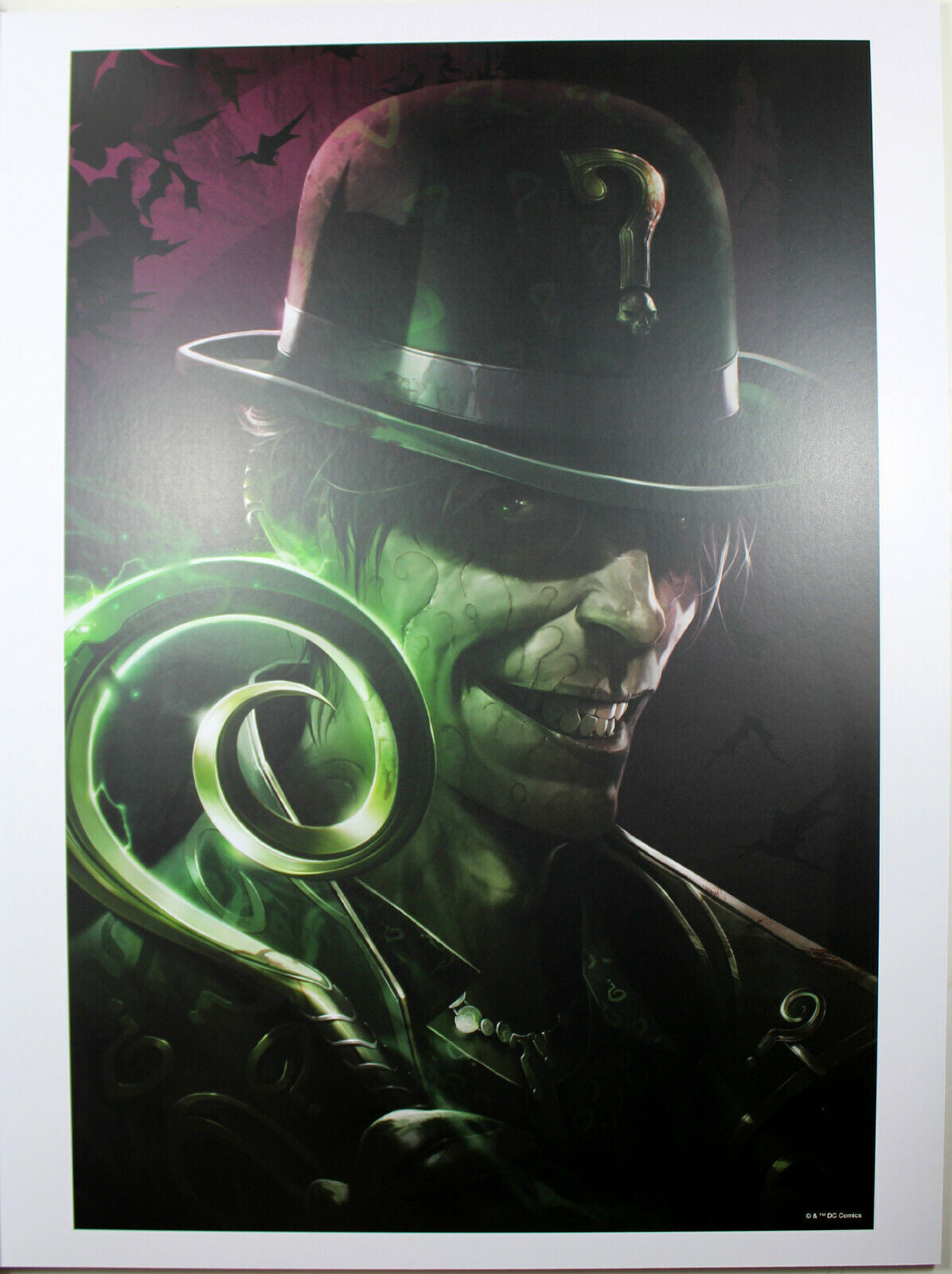 BATMAN #90 (RIDDLER) ART PRINT by Francesco Mattina ~ 12" x 16"