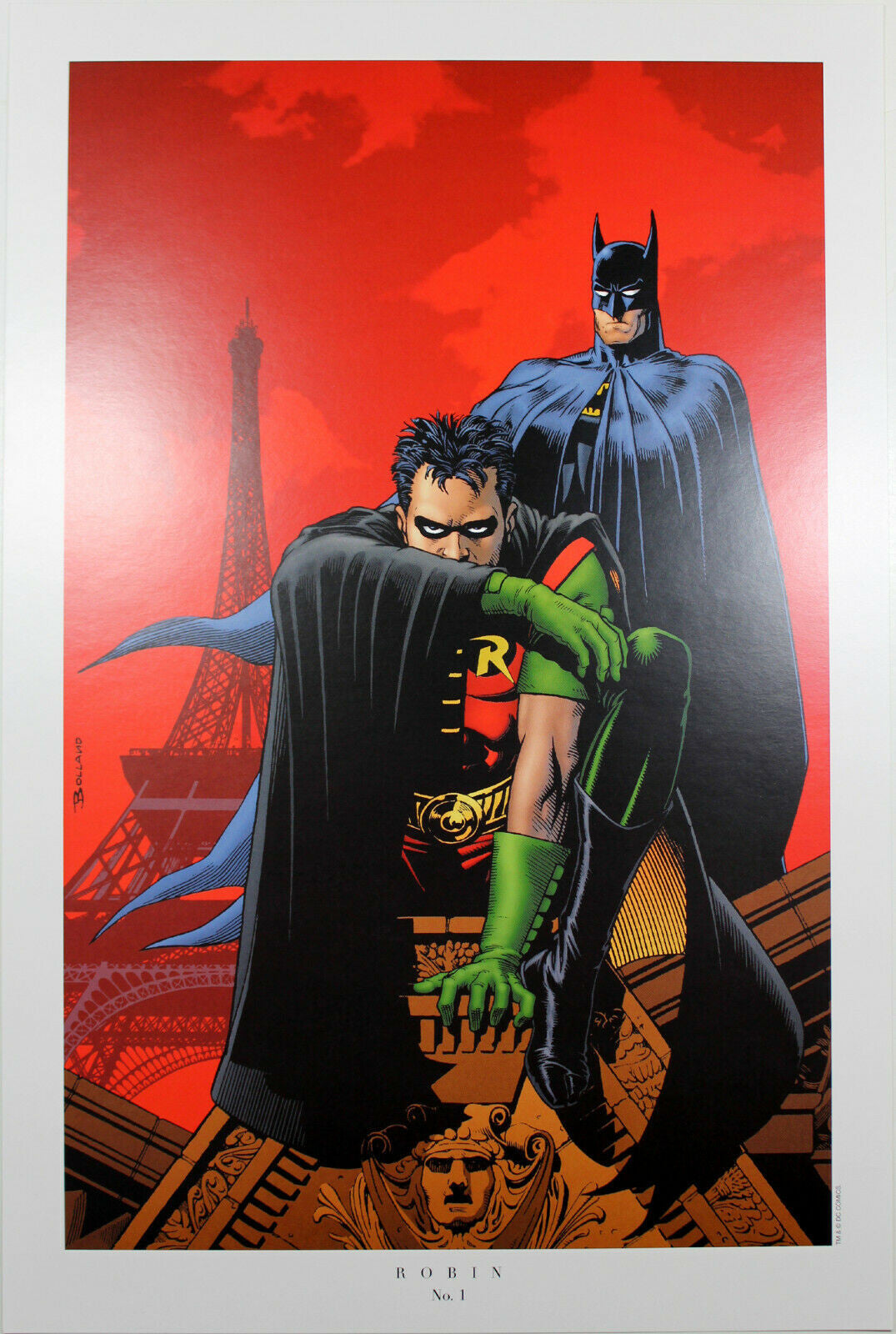 ROBIN #1 ART PRINT by Brian Bolland ~ 9" x 14"