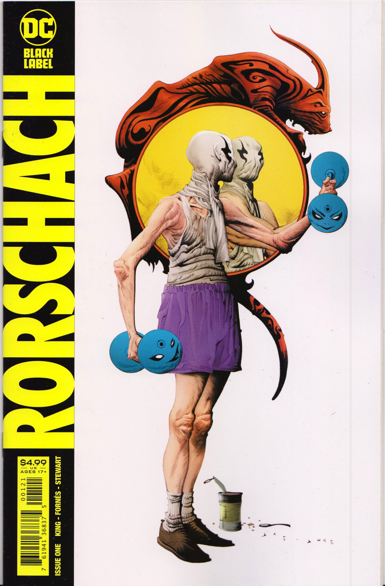 RORSCHACH #1 (JAE LEE VARIANT)(WATCHMEN SPIN-OFF SERIES) ~ DC Comics