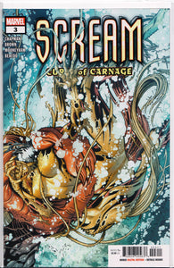 SCREAM: CURSE OF CARNAGE #3 (1ST PRINT) COMIC BOOK ~ Marvel Comics