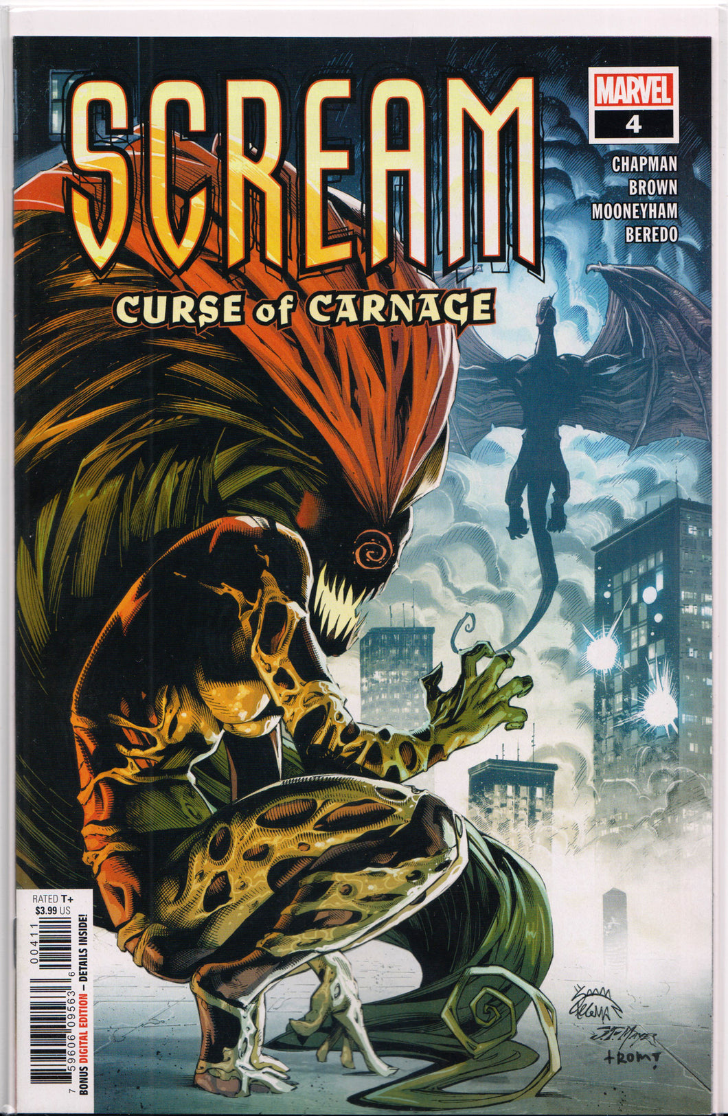 SCREAM: CURSE OF CARNAGE #4 (1ST PRINT) COMIC BOOK ~ Marvel Comics