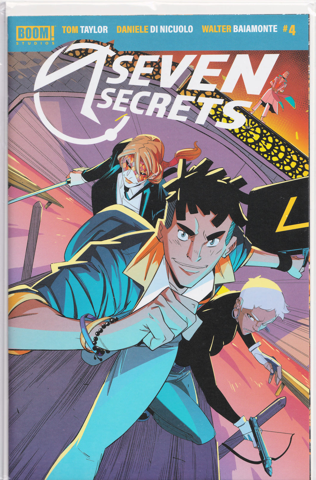SEVEN SECRETS #4 (MAIN COVER VARIANT)(1ST PRINT) ~ Boom! Studios