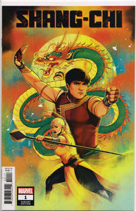 SHANG-CHI #1 (JEN BARTEL 1:50 VARIANT COVER)(2020) Comic Book ~ Marvel Comics