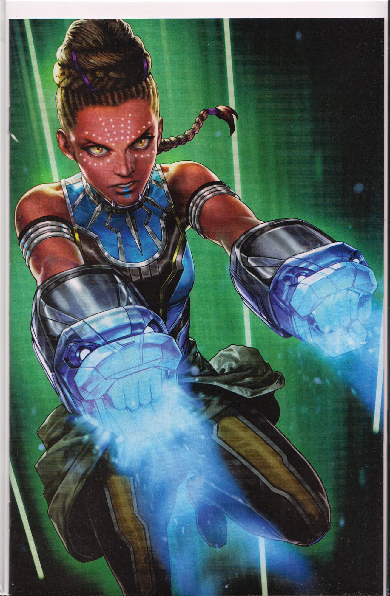 SHURI #8 (BATTLE LINES VARIANT) COMIC BOOK ~ Marvel Comics