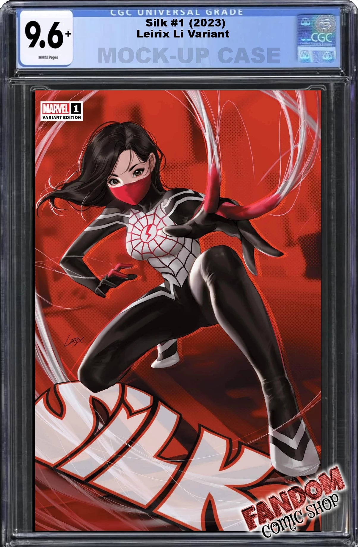 SILK #1 (LESLEY LEIRIX LI EXCLUSIVE VARIANT) ~ CGC Graded 9.6 or Better