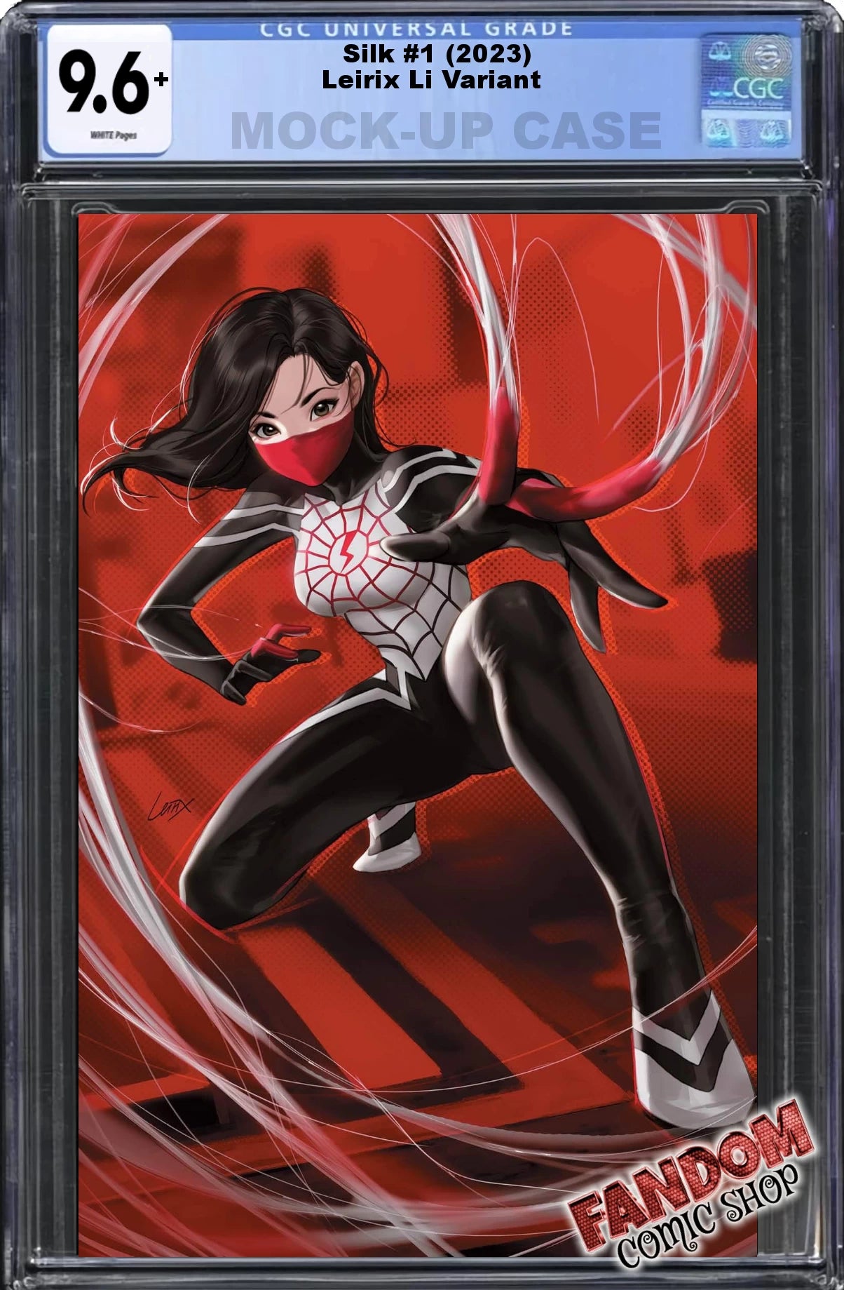 SILK #1 (LESLEY LEIRIX LI EXCLUSIVE VIRGIN VARIANT) ~ CGC Graded 9.6 or Better