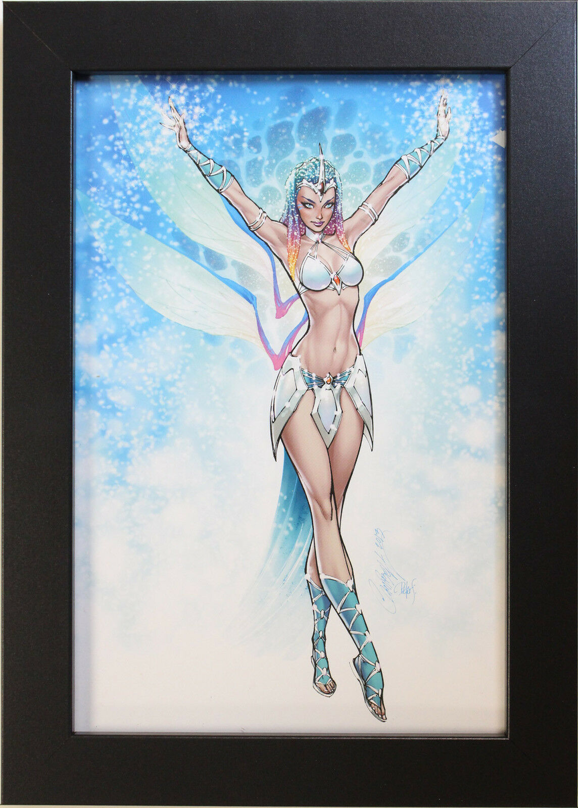 SOULFIRE (#2) by J. Scott Campbell - FRAMED ART - 8 X 12 (Print / Poster)