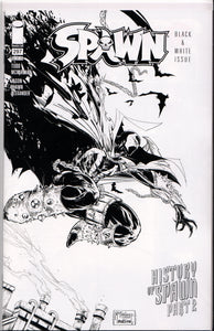 SPAWN #297 (B&W VARIANT) COMIC BOOK ~ Image Comics
