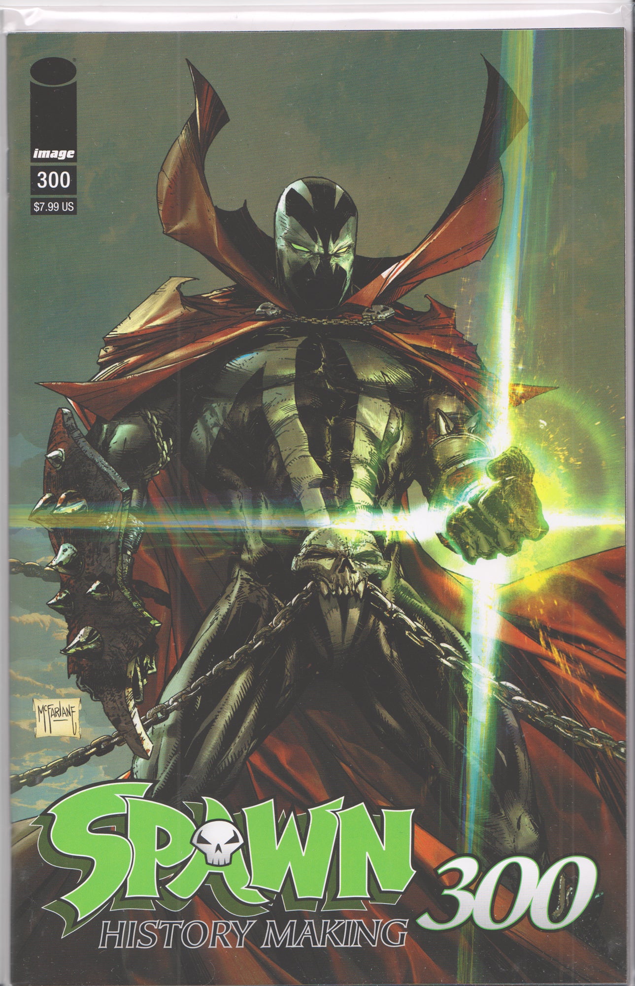 SPAWN #300 (TODD MCFARLANE VARIANT) COMIC BOOK ~ Image Comics