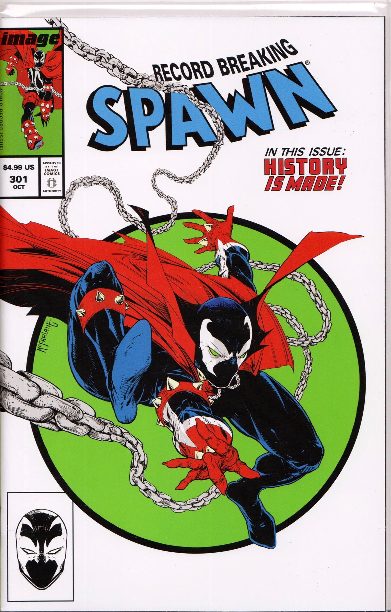 SPAWN #301 (MCFARLANE PARODY VARIANT) COMIC BOOK ~ Image Comics