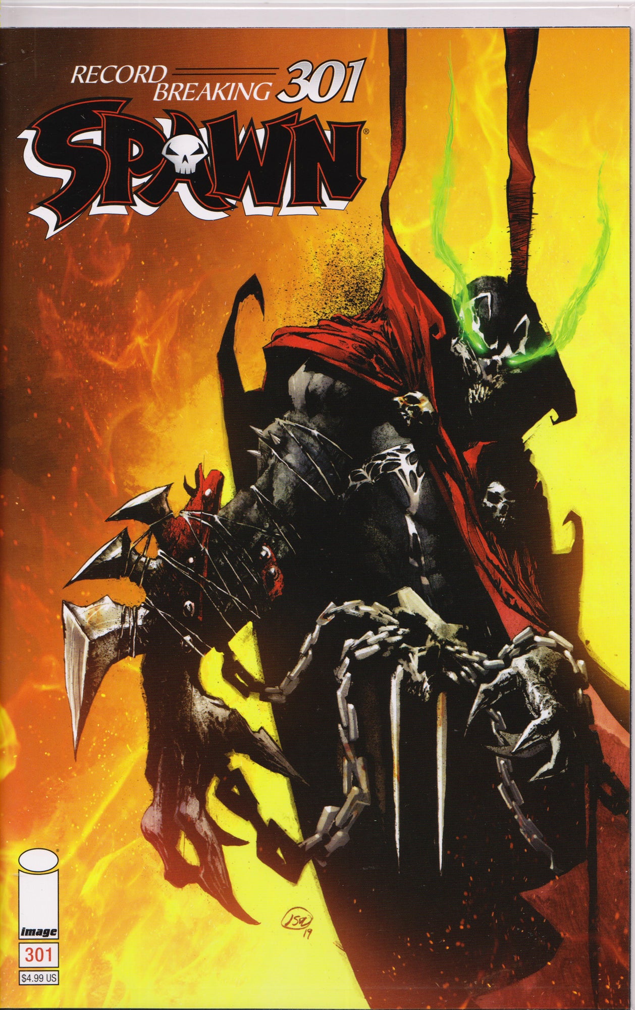 SPAWN #301 (SHAWN ALEXANDER VARIANT) COMIC BOOK ~ Image Comics