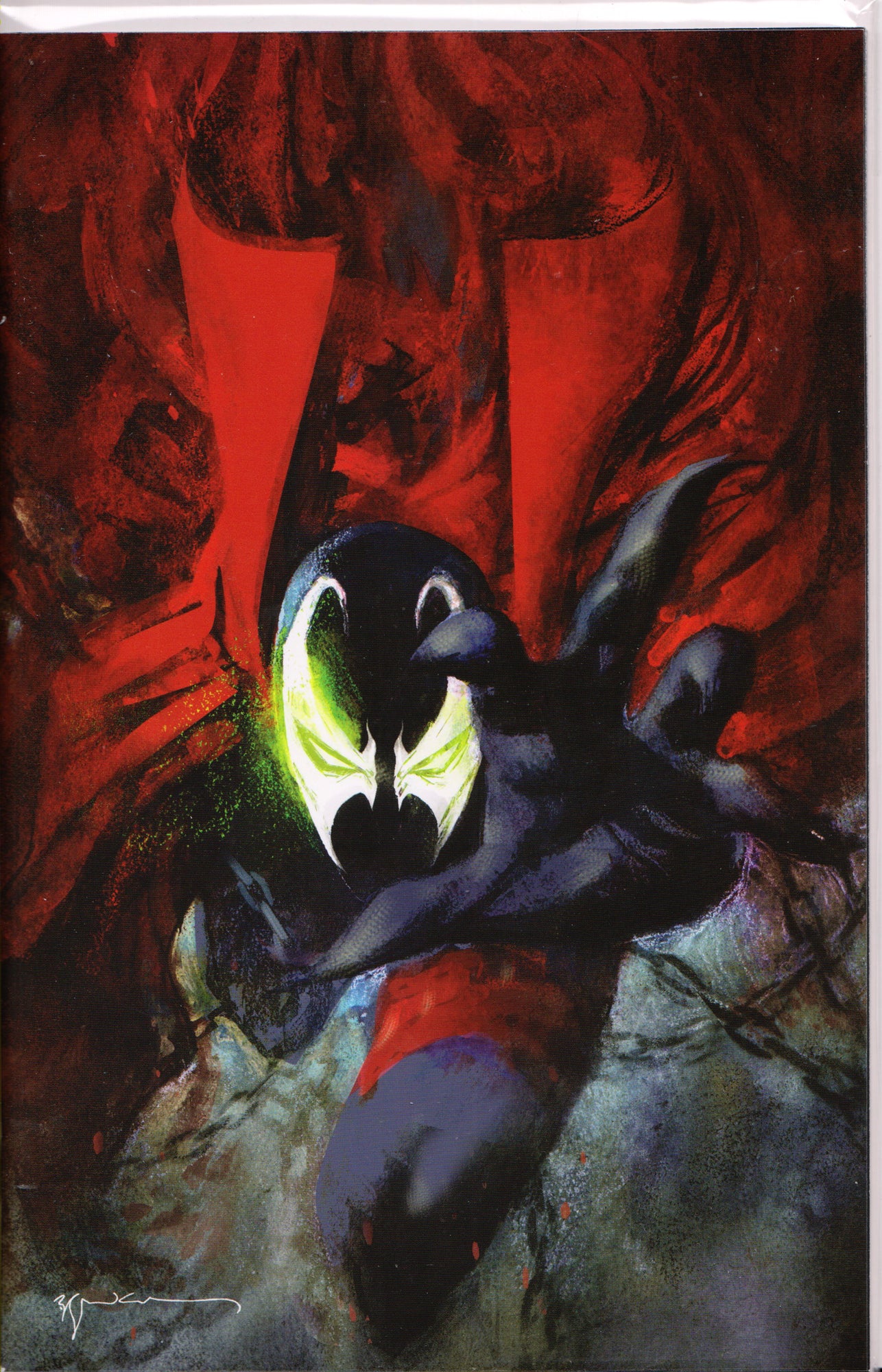 SPAWN #301 (BILL SIENKIEWICZ VIRGIN VARIANT) COMIC BOOK ~ Image Comics