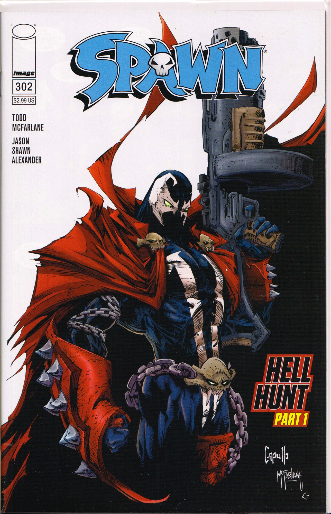 SPAWN #302 (TODD MCFARLANE VARIANT) COMIC BOOK ~ Image Comics